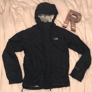 Black North Face HyVent DT Rain Coat